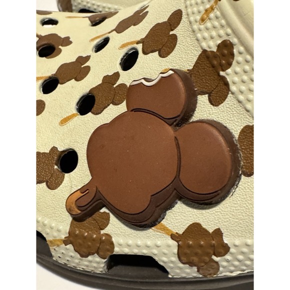 Crocs Mickey Mouse Ice Cream Bar Disney Parks 2022 Clogs adult Size M5/W7 - Picture 1 of 6